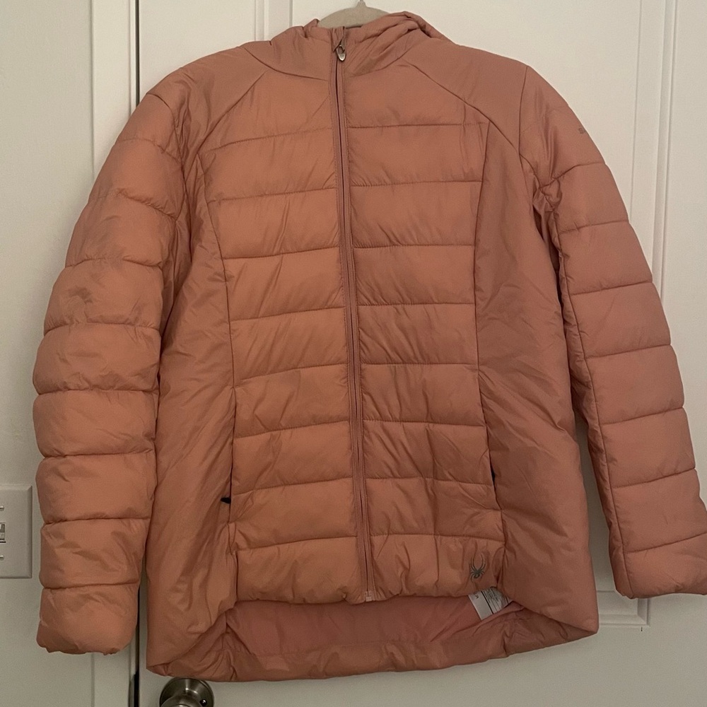 Spyder Women's Peach Puffer Jacket